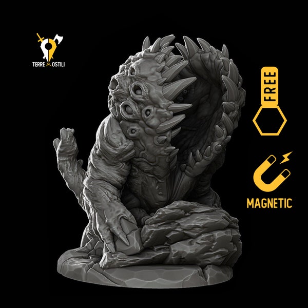 Cage Mouth miniatura compatibile con DnD, Dungeons and dragons, GDR miniatura per giochi da tavolo