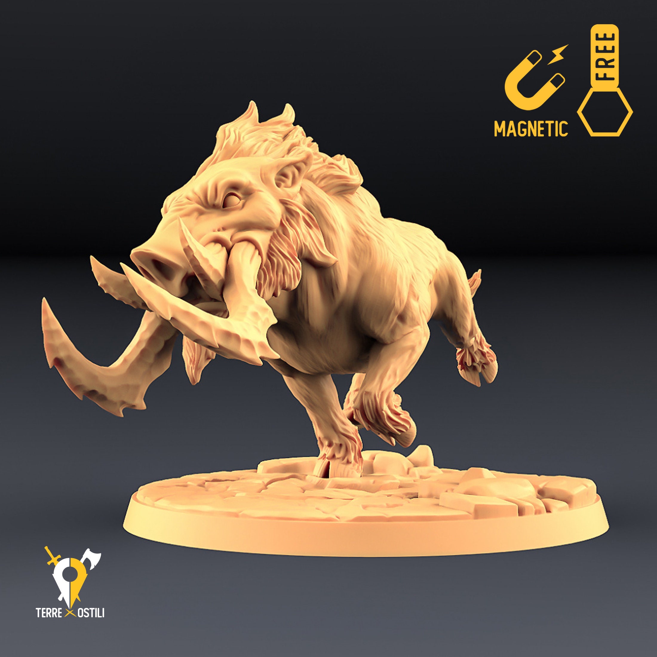 Rpg Base 6 inch Circular Colossal Figura Tamaño 1 Rpg Base 6 inch Circular Colossal Figura Tamaño 1