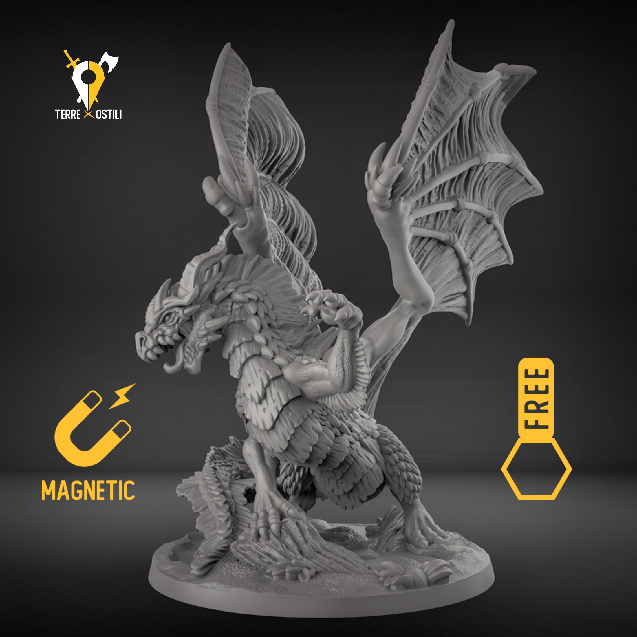 Ancient Dragon DnD miniatures Dungeons and dragons D&D RPG | Etsy