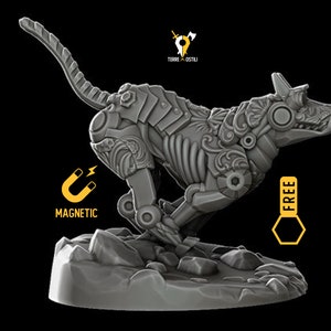 Clockwork Hound Miniature Dungeons and Dragons, Dnd , Boardgame ...