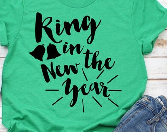 Happy New Year SVG, New Year SVG, Ring In The New Year Svg, New Years Shirt Svg, Happy new year svg, New Years Eve Svg, Svg files for Cricut