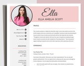 Sorority Resume Template, Resume template google docs, Resume template word, Apple pages resume, cover letter, resume template with photo