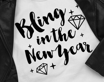 Felice Anno Nuovo SVG, Capodanno SVG, Holiday Svg, New Years Shirt Svg, 2021 Svg, Capodanno Svg, file Svg per Cricut, disegni a sublimazione