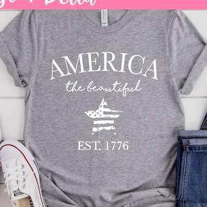 America Svg, 4th of July Svg, Fourth of July Svg, USA Svg, Farmhouse Svg, Svg files for Cricut, Sublimation Designs Downloads