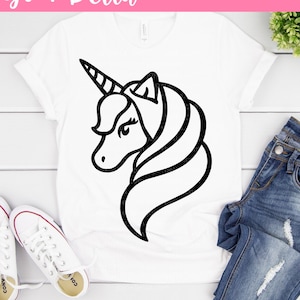 Unicorn SVG,  Unicorn Face Svg, Unicorn Svg File, Unicorn Clipart, Unicorn svg cut file, Unicorn Head Svg, Unicorn Birthday Svg, svg