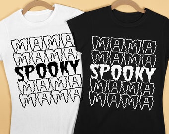 Spooky Mama Svg, Halloween svg voor shirts, Momster Svg, Happy halloween svg, Trick or treat svg, Spooky Season svg, Funny halloween svg