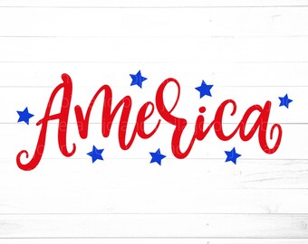 America Svg, 4th of July Svg, Fourth of July Svg, Patriotic Svg, USA Svg, Svg files for Cricut, Sublimation Designs Downloads