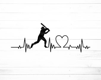 Download Baseball Players Svg Heartbeat Craft Supplies Tools Visual Arts Delage Com Br