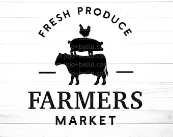 Farmers Market Svg Etsy
