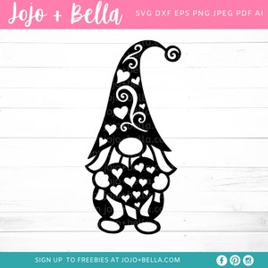 Mandala Gnome svg, Valentines Gnome svg, Valentines Day, Gnome svg, Gnomes svg, Valentines Day SVG Gnome, Valentine, Love, Heart, Cute svg