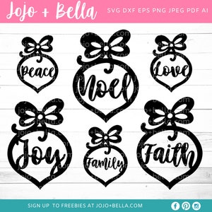 Adorno de Navidad svg bundle, ornament svg, adornos de navidad svg, archivos svg de adorno de Navidad, ornamento redondo svg, paquete de navidad