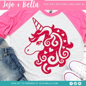 Valentines Unicorn SVG - Pink Unicorn Iron on - Unicorn Svg Cut File - Unicorn Svg File - Unicorn Clipart - Unicorn dxf file, unicorn party