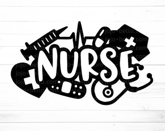 Nurse SVG, Nurse Appreciation Svg, Nurse, SVG, Svg File, Cricut, Cameo, Silhouette, Nurse File, Nursing Svg, Virus Svg, hero svg