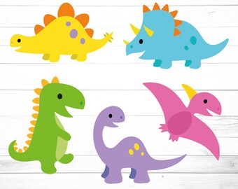 Download Baby Dinosaur Svg Etsy