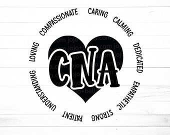 CNA Svg, Nurse Svg, Nursing Svg, Nurse life Svg, Essential Worker Svg, Svg Files For Cricut, Sublimation Designs Downloads