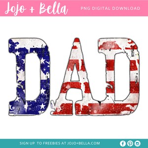 Dad Png, Dad Design for Sublimation, Watercolor, Digital, Design file download PNG