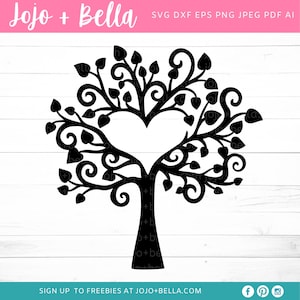 Albero genealogico Svg, Albero Svg, Famiglia Svg, Cuore Svg, Riunione di famiglia Svg, Love Svg, File svg per Cricut, Download di disegni a sublimazione