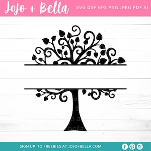 Family Tree split Svg, Family Tree Svg, Family Svg, Svg, Family Reunion Svg, Svg files for Cricut, sublimation design downloads