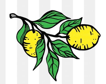 Lemons SVG, Farmhouse Svg, Lemonade Svg, Lemon Svg, Lemon Cut File, Farmhouse Kitchen SVG, Svg files for Cricut, Silhouette, Sublimation