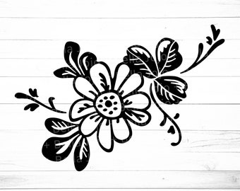 Download Free Flower Svg Etsy PSD Mockup Templates