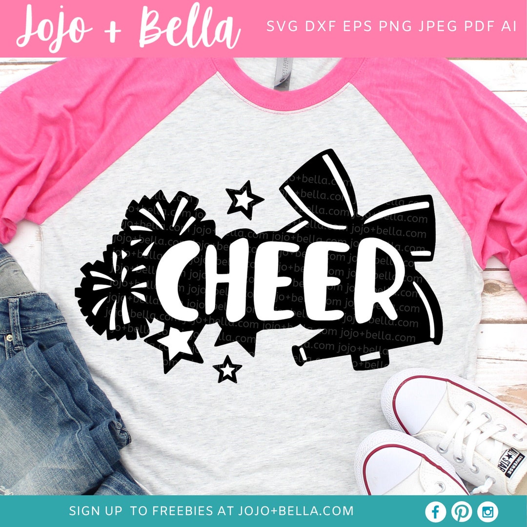Cheer Svg, Cheerlife SVG, Cheerleading Svg, Megaphone Svg, Cheerleader
