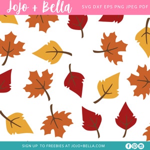 Fall Leaves Bundle Svg, Fall Leaves Svg, Fall Leaf Svg, Fall Leaves Png, Autumn Svg files for Cricut, Silhouette, Sublimation, Download