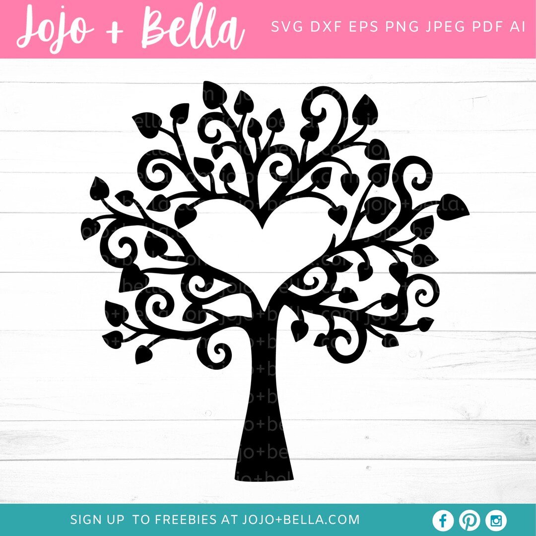 Family Tree Svg, Tree Svg, Family Svg, Heart Svg, Family Reunion Svg ...