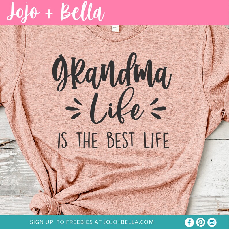 Download Grandma Life Is The Best Life SVG Grandma Svg Nana svg | Etsy