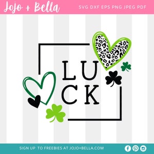 St Patricks Day Svg, Luck Svg, Shamrock Svg, Lucky Svg, St Patricks Svg, St Patrick&#39;s Day Svg files for Cricut, Sublimation Designs