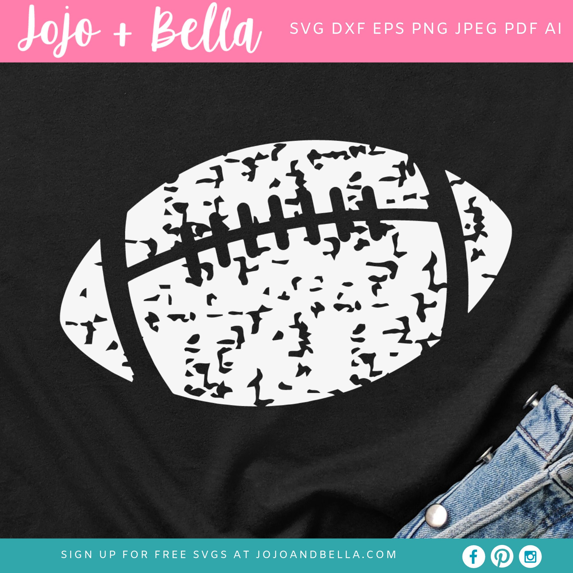 Download Football Svg Bundle Distressed Football Svg Grunge Football Etsy