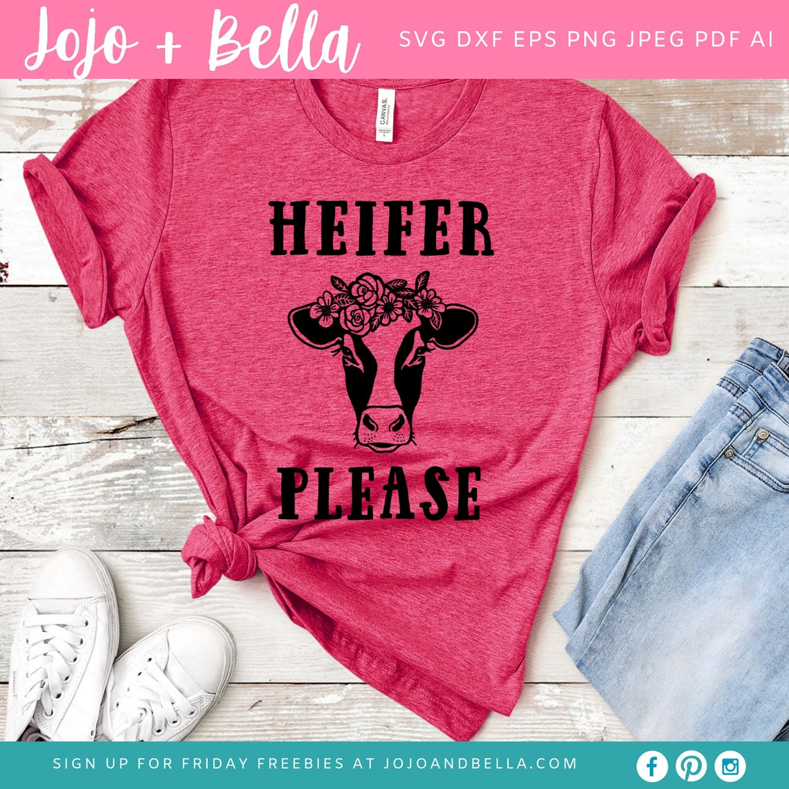 Heifer Please SVG Svg Dxf Eps Jpeg Png Ai Pdf Heifer - Etsy