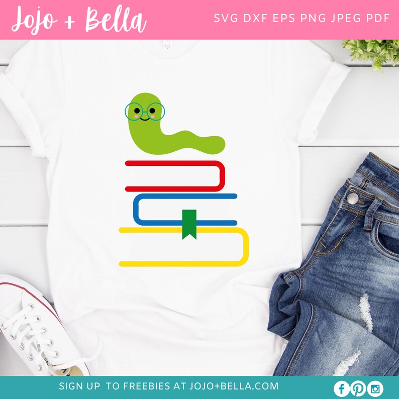 Book Worm SVG, Book Svg, Reading Svg, Book Lover Svg, Books Svg, Book ...