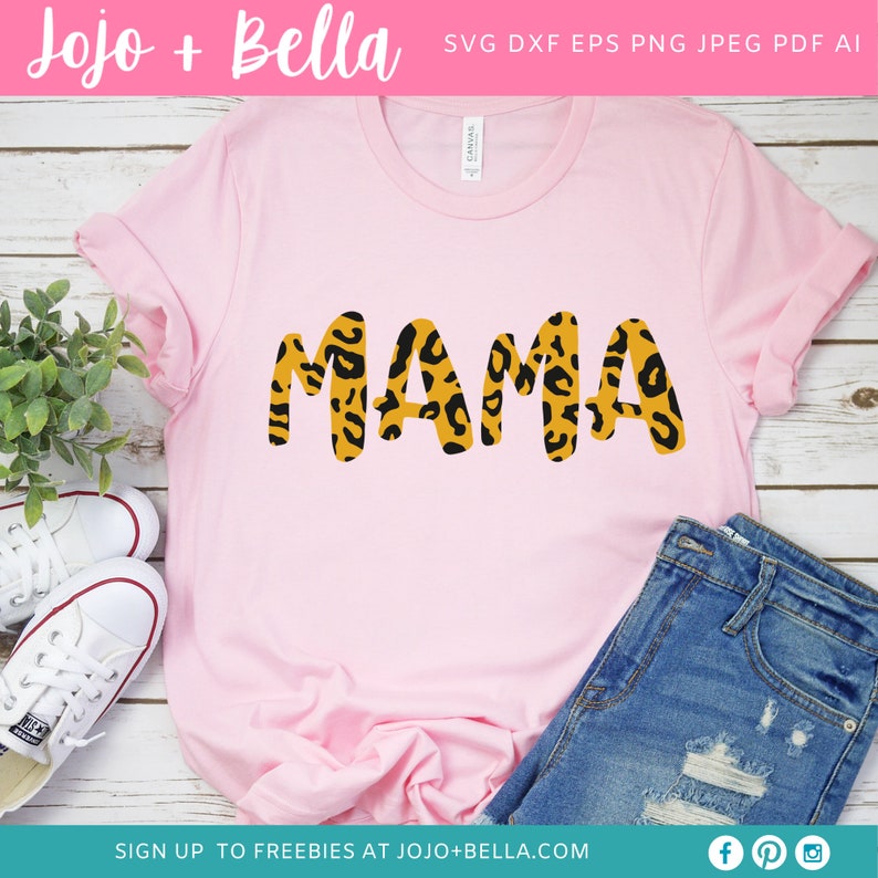 Download Mama Leopard Print Svg Mom SVG Mama Svg Mother's Day | Etsy