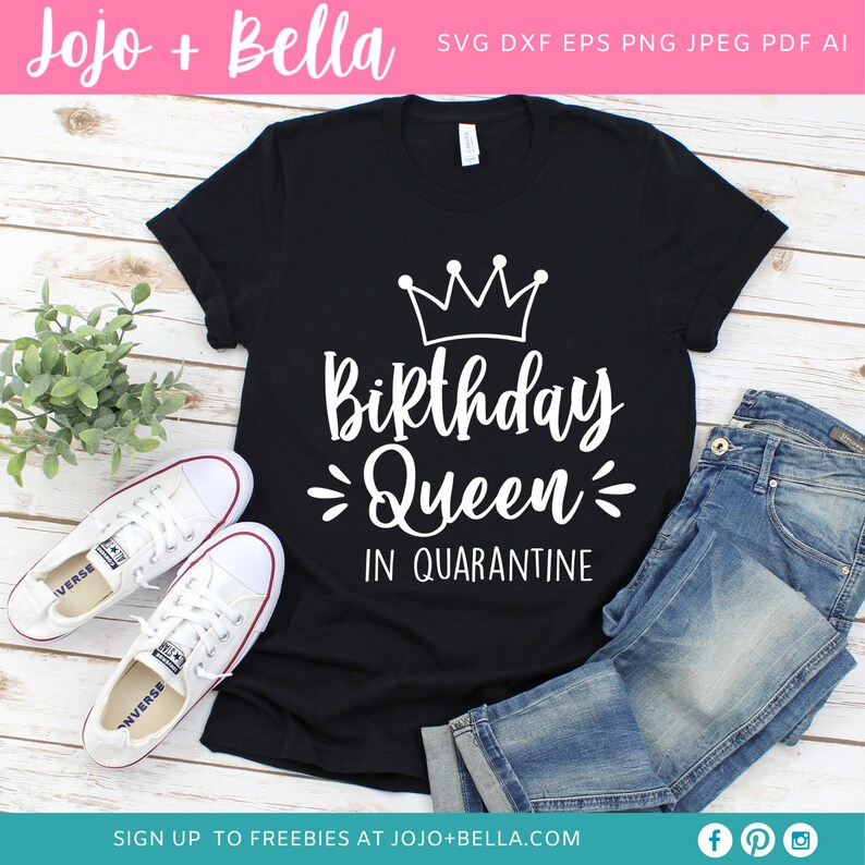 Download Birthday Queen In Quarantine 2020 Svg 2020 Birthday Svg | Etsy
