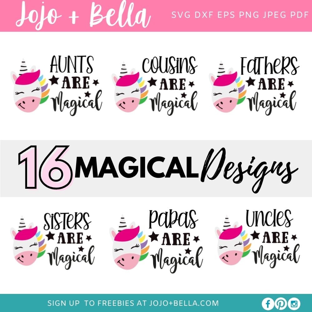 Free Free Unicorn Family Svg 654 SVG PNG EPS DXF File