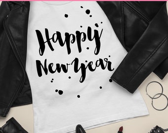 Happy New Year SVG, New Year SVG, New Years Shirt Svg, New Years Eve Svg, Svg files for Cricut, Designs Downloads