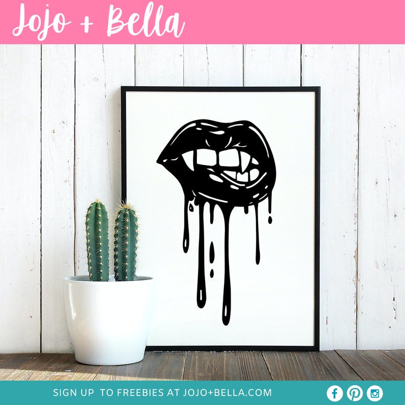 Download Vampire Lips SVG Halloween SVG Halloween Shirt Svg Lips | Etsy