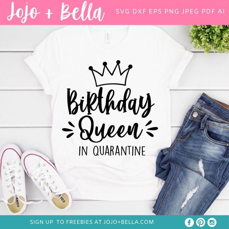 Download Birthday Queen In Quarantine 2020 Svg 2020 Birthday Svg | Etsy