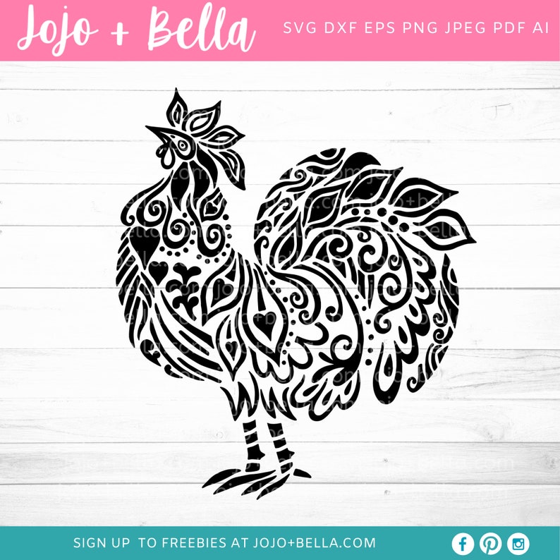Download Mandala Clipart Mandala Svg Mandala Chicken Svg Tribal Chicken Svg Chicken Svg File Zentangle Svg Mandala T Shirt Vinyl Decal Clip Art Image Files Papercraft Kromasol Com