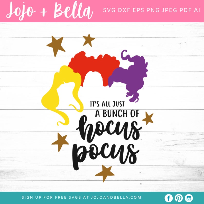 Download Hocus Pocus Svg Bundle Hocus Pocus Squad Goals SVG Mary | Etsy
