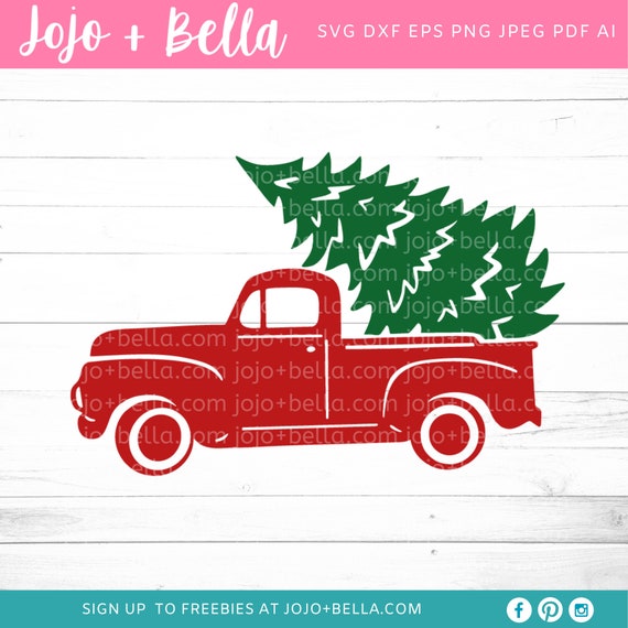 Free Free Svg Truck With Christmas Tree 332 SVG PNG EPS DXF File