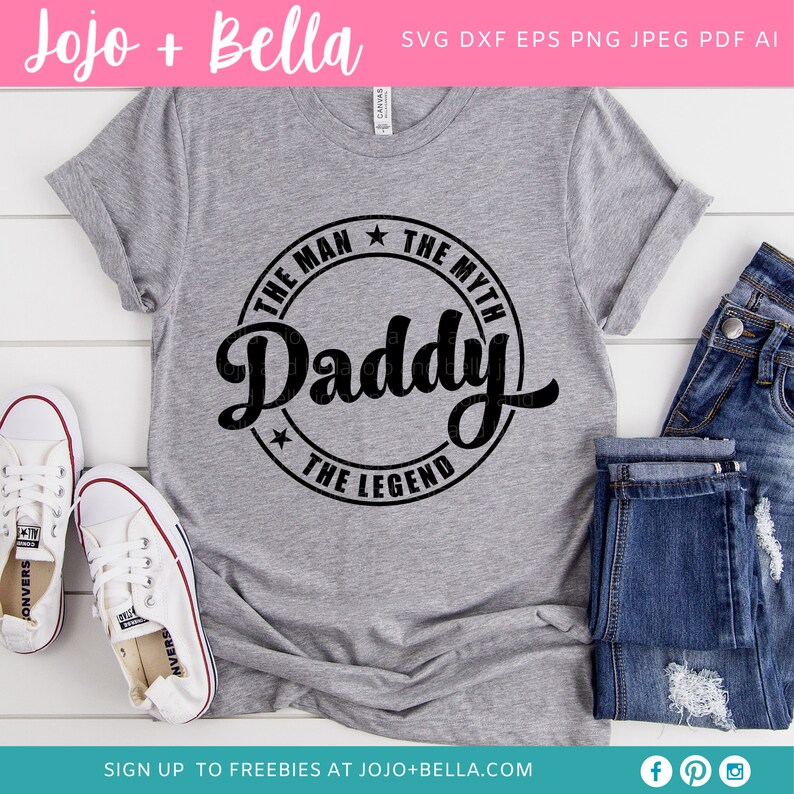 Download Dad Svg / Daddy The Man The Myth The Legend Svg / Fathers Day | Etsy