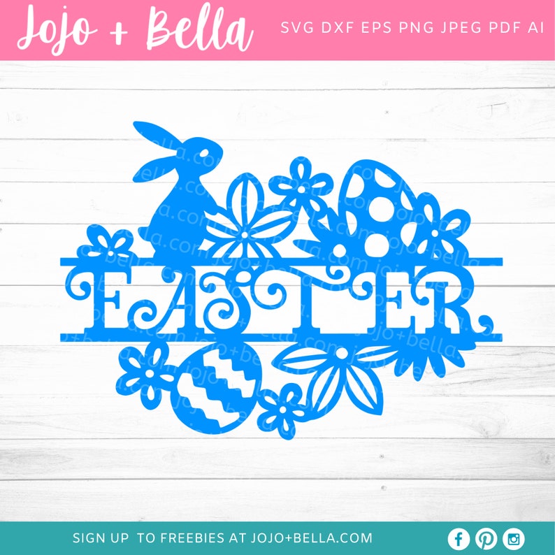Download Easter Bunny SVG Easter Svg Bunny Svg Happy Easter Svg Svg ...