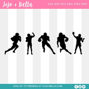 Football player svg, football svg bundle, football clipart, College football svg, football outline svg, football silhouette, football shirt