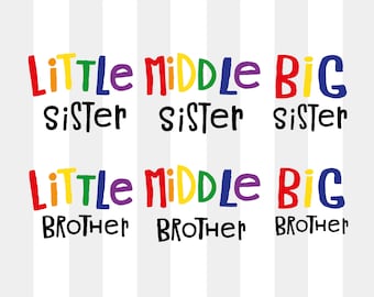 Zus svg, grote zus svg, zussen svg, klein zusje svg, grote broer svg, broer svg, broer svg, grote bro svg, grote sis svg,