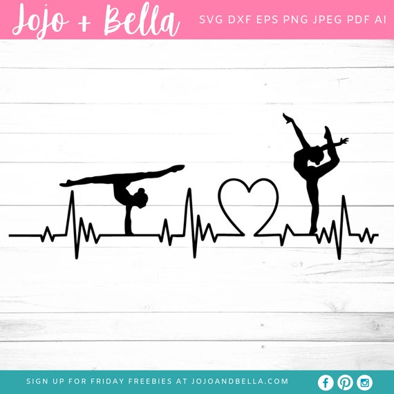 Download Dance Heartbeat Svg Svg Dxf Eps Jpeg Png Ai Pdf Cut Etsy