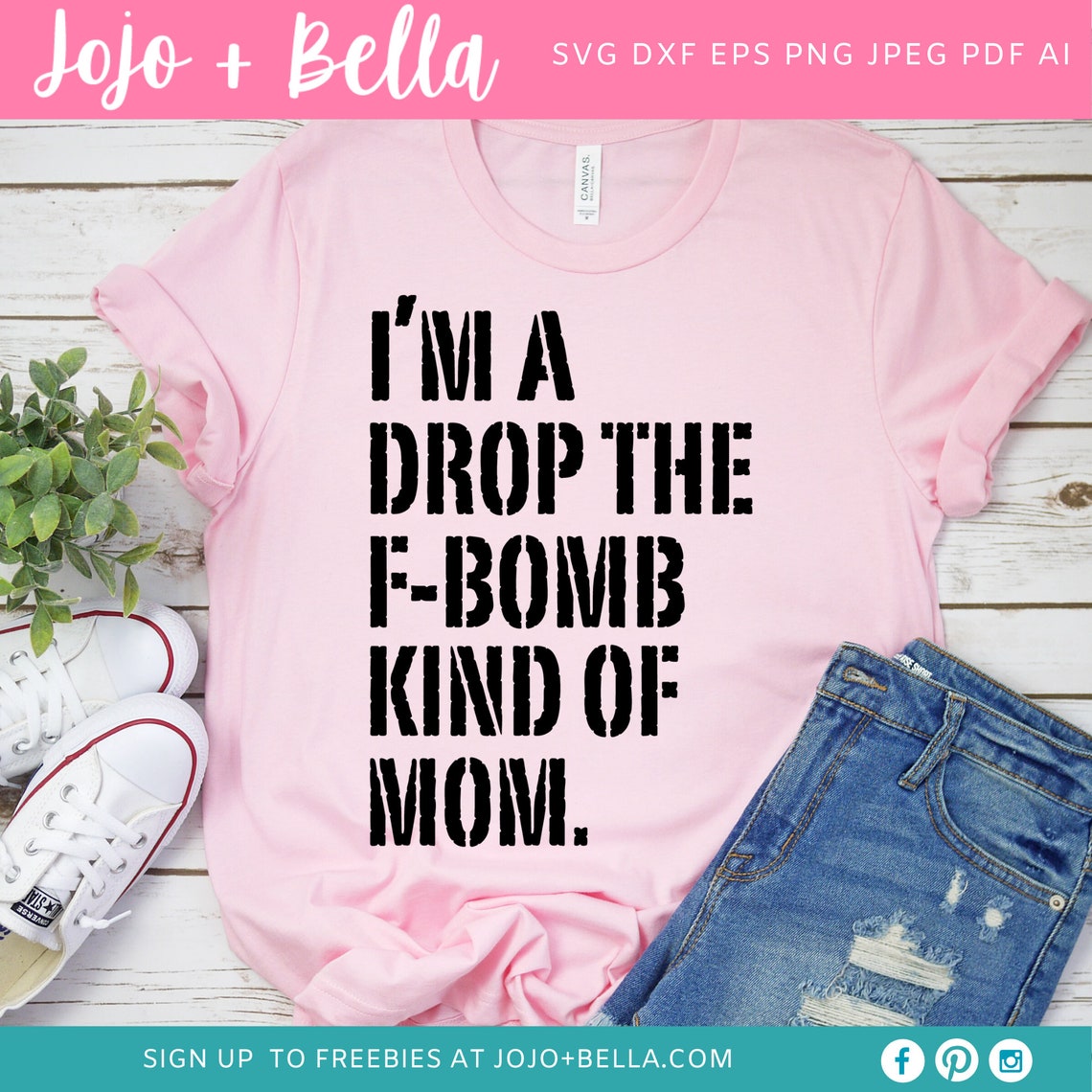 I'm a Drop the F-bomb Kind of Mom Svg, F-bomb Mom Svg, Mom SVG, Mama ...