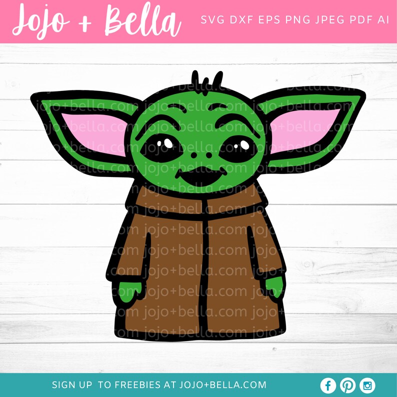 Download Baby Yoda Head Svg