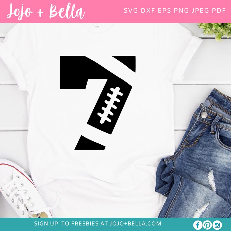 Football Numbers Svg Jersey Numbers Football Number Svg Etsy