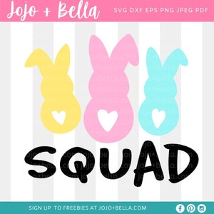 Easter Svg, Bunny Squad Svg, Egg Hunt SVG, Easter Egg Cut File, Easter, Egg, Svg files for Cricut, Sublimation Designs Downloads